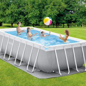Prism Frame Rectangular Pool Set (4.88 x 2.44 x 1.07m)