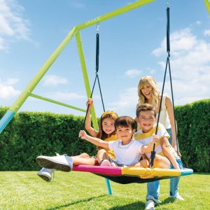 Colourful Saucer Swing