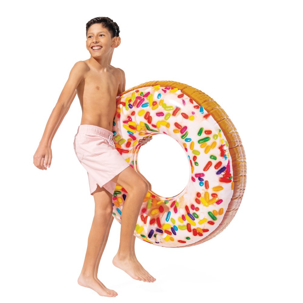 Sprinkle Donut Inflatable Pool Swim Tube Sprinkle Donut Inflatable Pool Swim Tube - Image 5