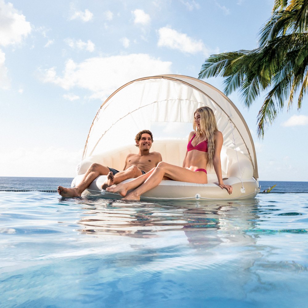 Canopy Island Lounge INTEX Canopy Island Inflatable Lounge
