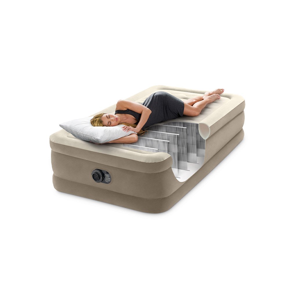 Ultra Plush Air Mattress with Built-In Electric Pump - Twin Ultra Plush Air Mattress with Built-In Electric Pump - Twin - Image 4