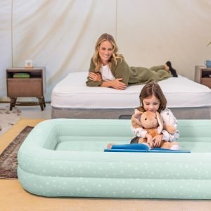 Kids Inflatable Travel Bed Set